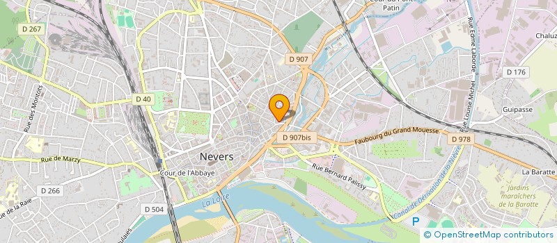 localisation de l'entreprise FEDERATION DES MOTARDS DE FRANCE DE LA NIEVRE à NEVERS