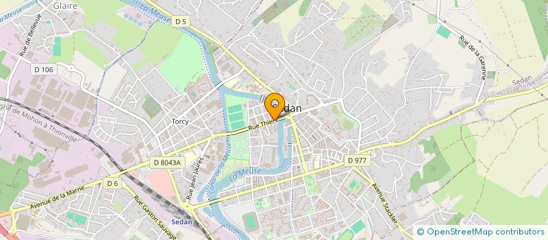 localisation de l'entreprise FEDERATION DES MOTARDS DE FRANCE DES ARDENNES  SEDAN