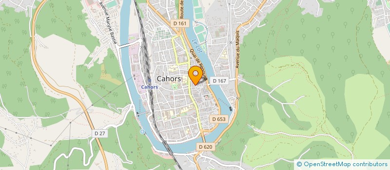 localisation de l'entreprise FEDERATION DES MOTARDS DE FRANCE DU LOT  CAHORS