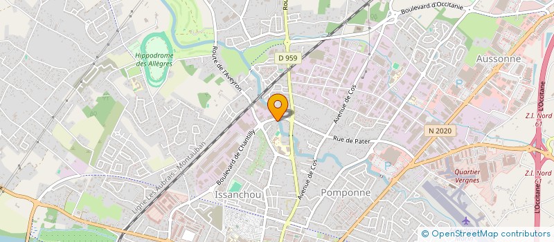 localisation de l'entreprise FEDERATION DES MOTARDS DE FRANCE DU TARN-ET-GARONNE  MONTAUBAN