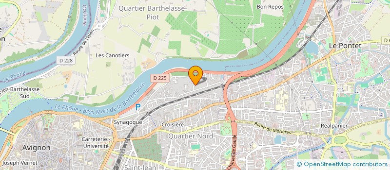 localisation de l'entreprise FEDERATION DES MOTARDS DE FRANCE DU VAUCLUSE  AVIGNON