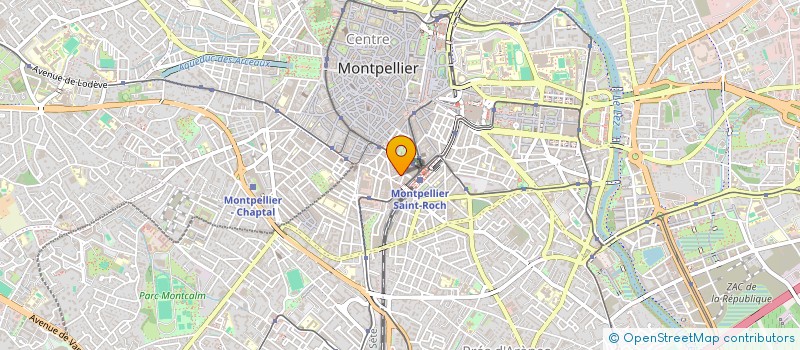 localisation de l'entreprise FEDERATION DES MUSIQUES ACTUELLES DE L'HERAULT à MONTPELLIER