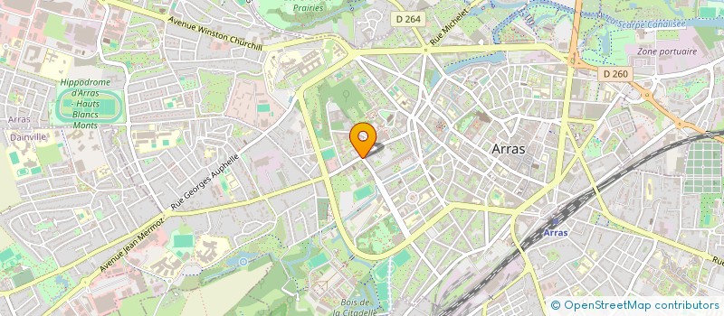 localisation de l'entreprise FEDERATION DES OGEC à ARRAS