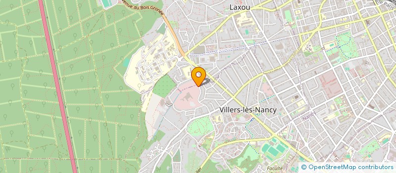 localisation de l'entreprise FEDERATION DES ORGANISMES DE GESTION DES ETABLISSEMENTS CATHOLIQUES D'ENSEIGNEMENT DE LORRAINE  VILLERS-LES-NANCY