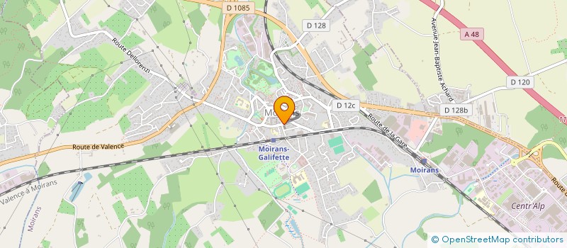 localisation de l'entreprise FEDERATION DES ORGUES DU VOIRONNAIS  MOIRANS