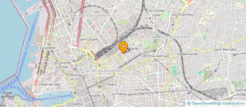 localisation de l'entreprise FEDERATION DES PATRONAGES DE PROVENCE à MARSEILLE