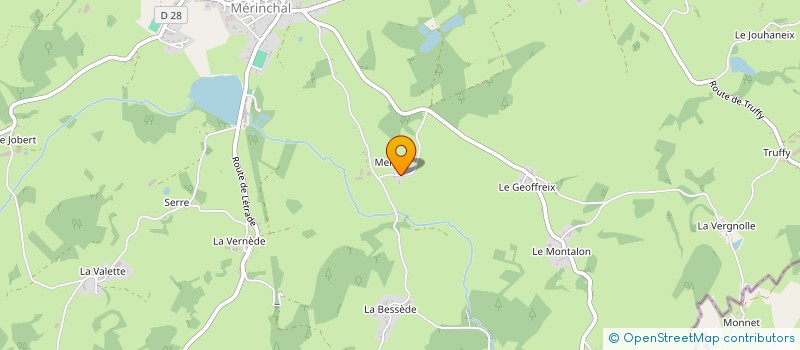 localisation de l'entreprise FEDERATION DES PAYSAN-NE-S HERBORISTES à MERINCHAL