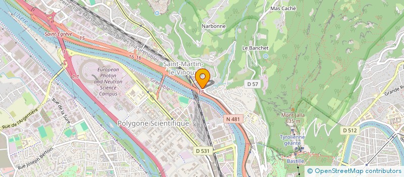 localisation de l'entreprise FEDERATION DES PROMOTEURS IMMOBILIERS DES ALPES  SAINT-MARTIN-LE-VINOUX