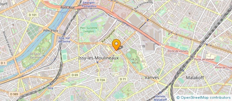 localisation de l'entreprise FEDERATION DES RENCONTRES SAINT HUBERT à ISSY-LES-MOULINEAUX