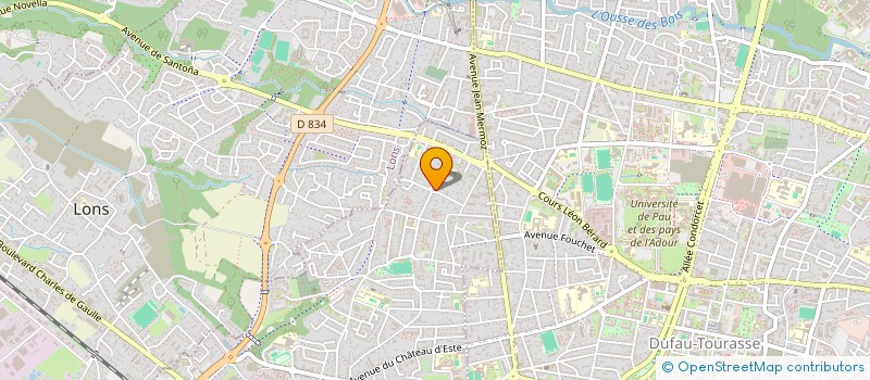 localisation de l'entreprise FEDERATION DES RESEAUX DE CARROSSIERS INDEPENDANTS à BILLERE