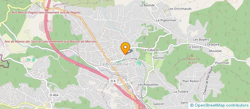 localisation de l'entreprise FEDERATION DES RESERVES COMMUNALES DE SECURITE CIVILE (F.R.C.S.C)  LA BOUILLADISSE