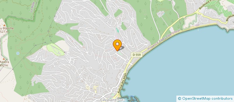 localisation de l'entreprise FEDERATION DES SECOURISTES FRANCAIS CROIX BLANCHE SECTION CAVAIRE SUR MER 83 à CAVALAIRE-SUR-MER