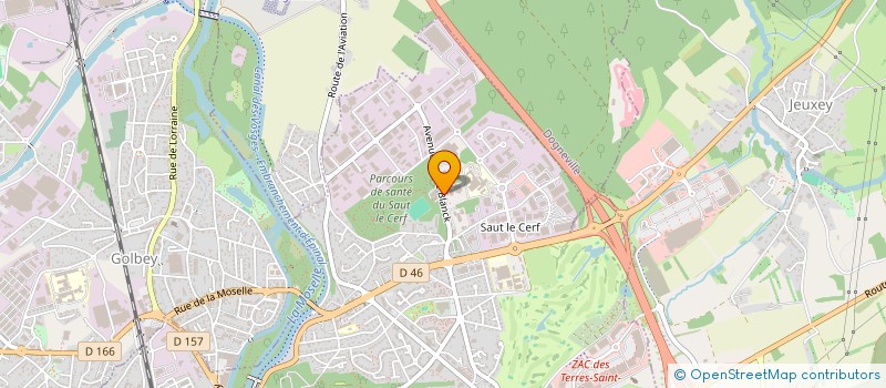 localisation de l'entreprise FEDERATION DES STES SAVANTES DES VOSGES  EPINAL