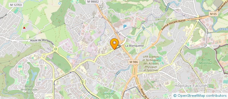 localisation de l'entreprise FEDERATION DES STRUCTURES DE GESTION DU DEPISTAGE ORGANISE DES CANCERS à MONTPELLIER