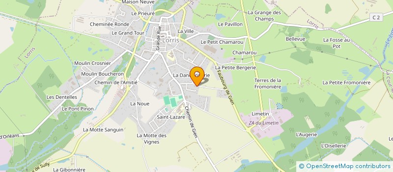 localisation de l'entreprise FEDERATION DES SYNDICATS SUD ENERGIE à LORRIS