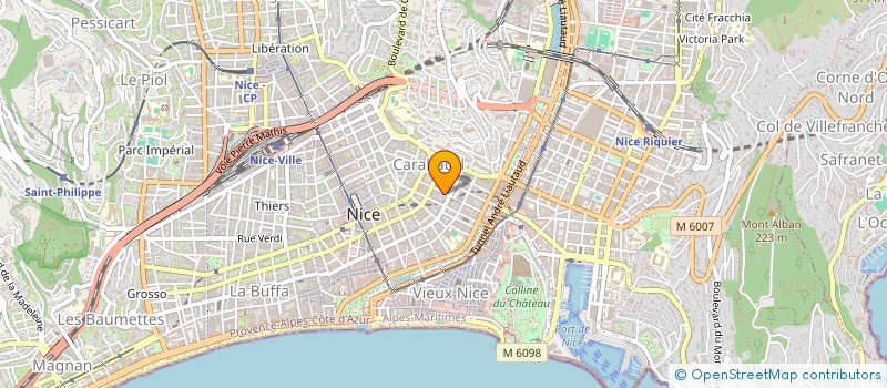 localisation de l'entreprise FEDERATION DES THEATRES DE NICE (FTN)  NICE