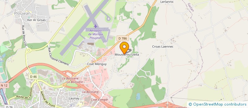 localisation de l'entreprise FEDERATION DES UNIONS DES ARTISANS ET DES COMMERCANTS DU HAUT FINISTERE à MORLAIX