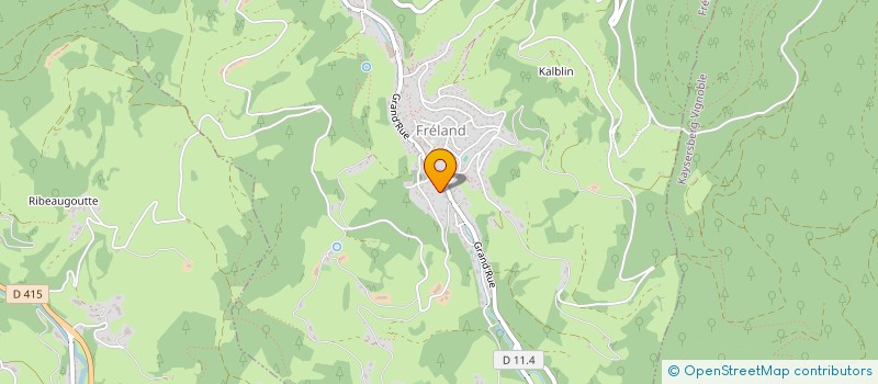 localisation de l'entreprise FEDERATION DES VILLES DE LAZARE DE SCHWENDI  KAYSERSBERG VIGNOBLE