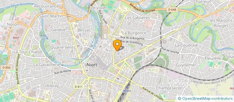 localisation de l'entreprise FEDERATION DS DU PARTI SOCIALISTE à NIORT