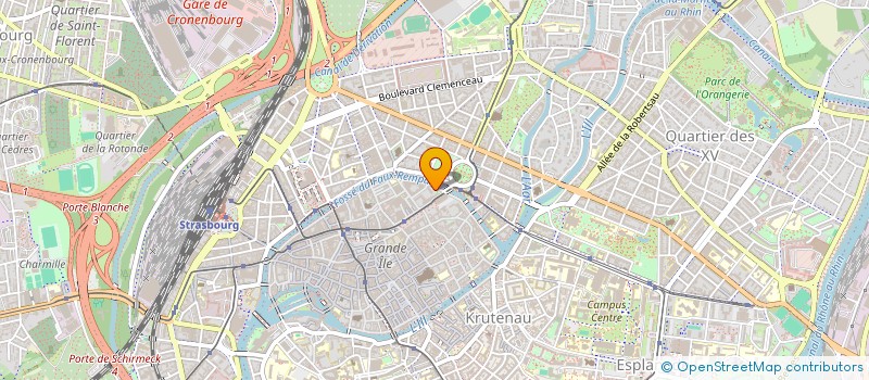 localisation de l'entreprise FEDERATION DU 3 AGE à STRASBOURG