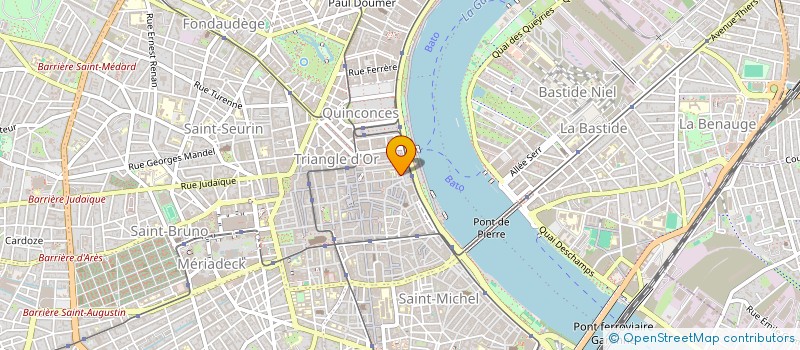 localisation de l'entreprise FEDERATION DU COMMERCE BORDELAIS à BORDEAUX