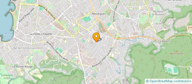 localisation de l'entreprise FEDERATION DU HANDICAP INVISIBLE (FHI) à MARSEILLE