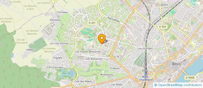 localisation de l'entreprise FEDERATION DU LOGEMENT DE LOIR ET CHER  BLOIS