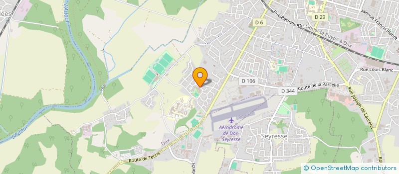 localisation de l'entreprise FEDERATION DU LOGEMENT DES LANDES à DAX
