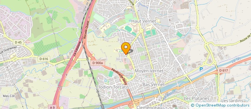 localisation de l'entreprise FEDERATION DU SECOURS POPULAIRE FRANCAIS DES PYRENEES-ORIENTALES à PERPIGNAN