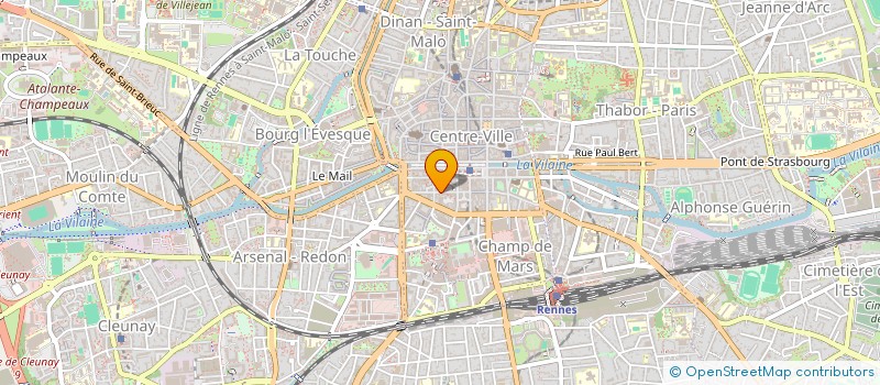 localisation de l'entreprise FEDERATION DU VOYAGE RECEPTIF EN BRETAGNE  RENNES