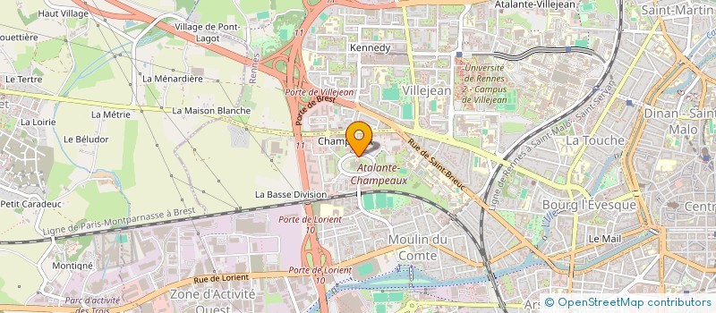 localisation de l'entreprise FEDERATION ELEVEURS BOVINS NORMANDS  RENNES