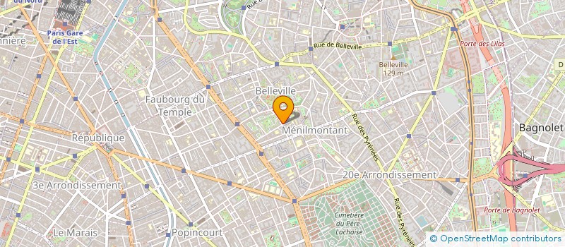 localisation de l'entreprise FEDERATION ENVIE  PARIS