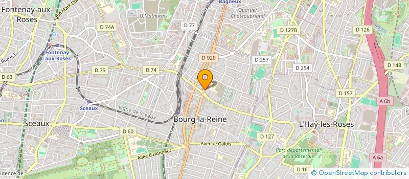 localisation de l'entreprise FEDERATION EUR DES BANQUES ALIMENTAIRES à BOURG-LA-REINE