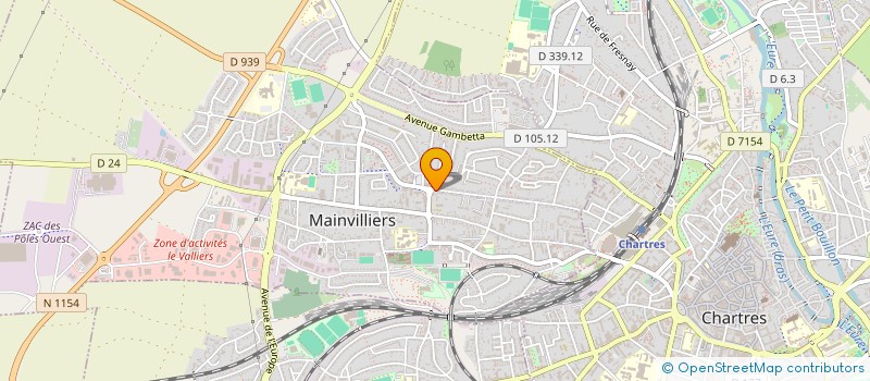 localisation de l'entreprise FEDERATION EURE LOIR PARTI SOCIALISTE à MAINVILLIERS