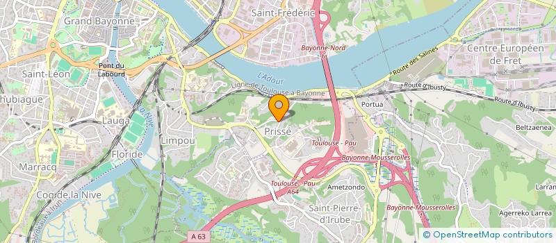 localisation de l'entreprise FEDERATION EUSKAL-HAZIAK à BAYONNE