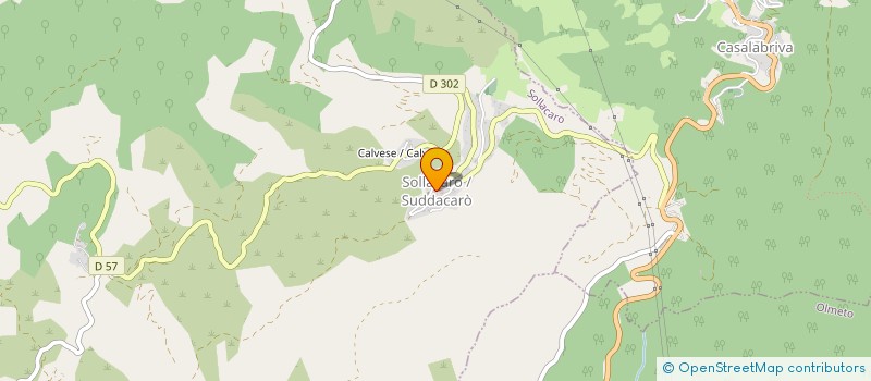 localisation de l'entreprise FEDERATION FOYERS RURAUX CORSE DU SUD à SOLLACARO