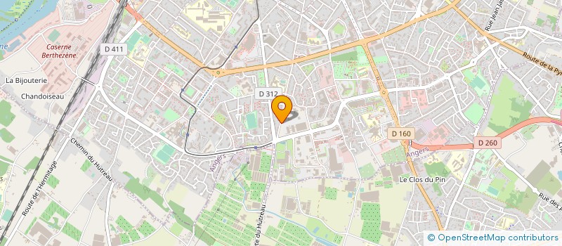 localisation de l'entreprise FEDERATION FR DU BAT DE MAINE ET LOIRE à ANGERS
