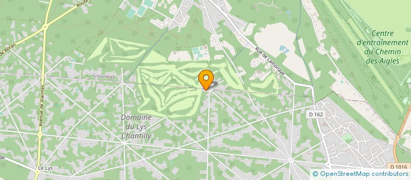 localisation de l'entreprise FEDERATION FRANC DE GOLF.LIGUE PICARDIE  LAMORLAYE