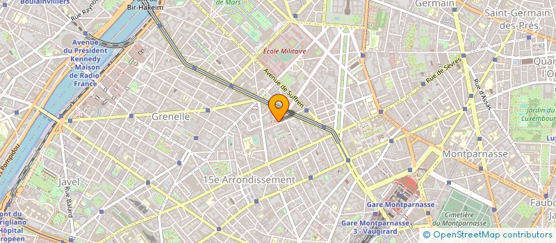 localisation de l'entreprise FEDERATION FRANC SPORT ADAPTE à PARIS