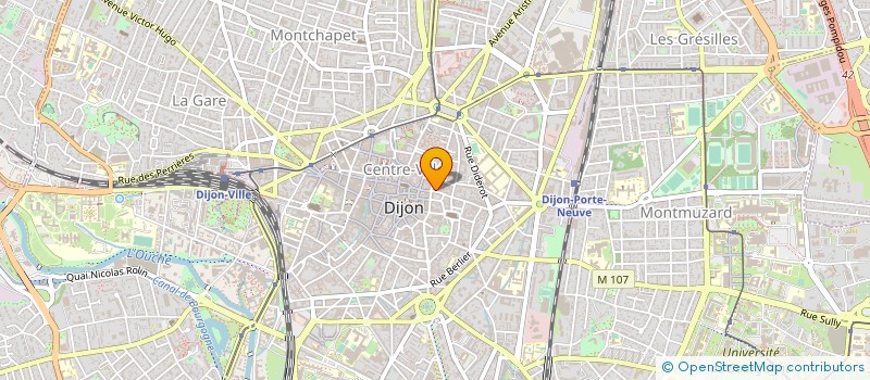 localisation de l'entreprise FEDERATION FRANCAISE BATIMENT COTE D'OR  DIJON