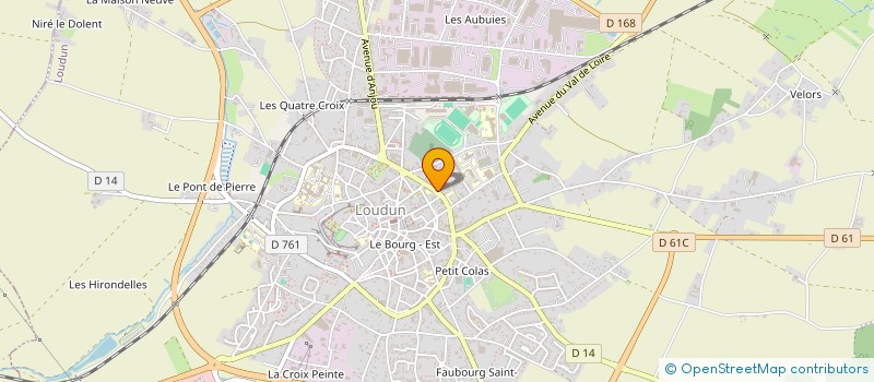 localisation de l'entreprise FEDERATION FRANCAISE DE 4X4  LOUDUN