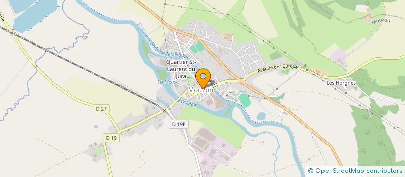 localisation de l'entreprise FEDERATION FRANCAISE DE BOULES DE PLAGE  MOUZON