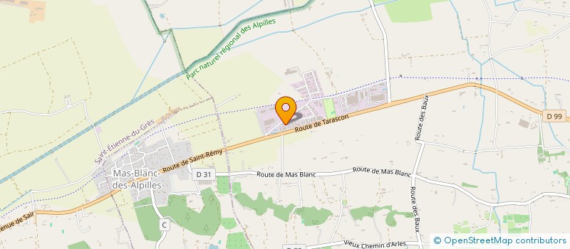 localisation de l'entreprise FEDERATION FRANCAISE DE COACHING ET THERAPIES BREVES  SAINT-REMY-DE-PROVENCE