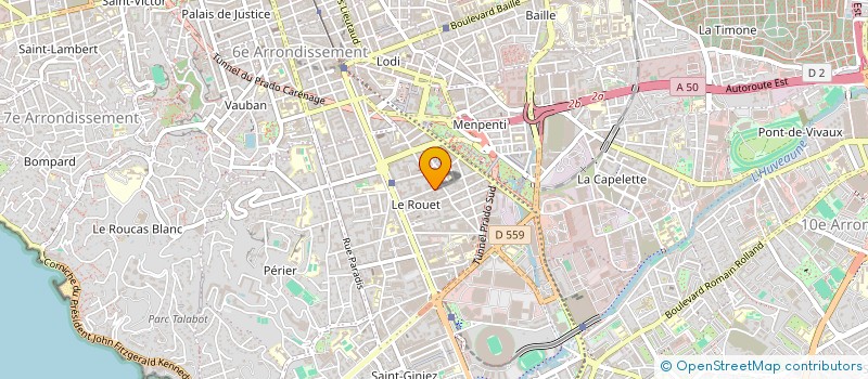 localisation de l'entreprise FEDERATION FRANCAISE DE CULTURE PHYSIQUE à MARSEILLE