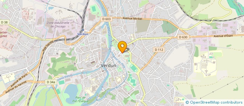 localisation de l'entreprise FEDERATION FRANCAISE DE DARTS à VERDUN