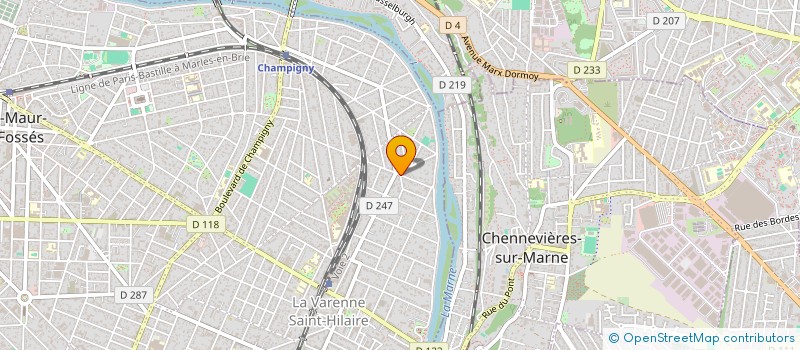 localisation de l'entreprise FEDERATION FRANCAISE DE L'ACCESSIBILITE - F.F.A.  SAINT-MAUR-DES-FOSSES