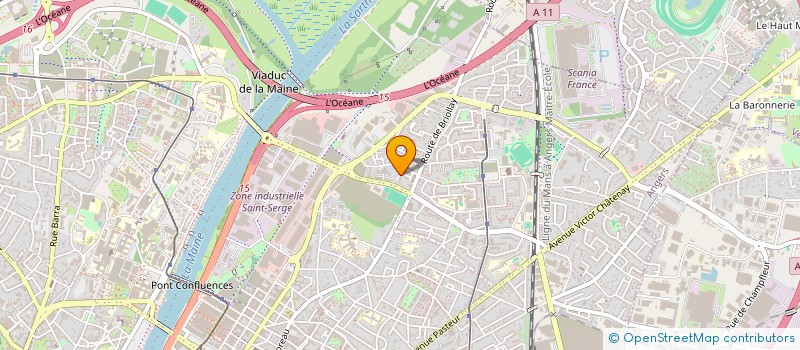 localisation de l'entreprise FEDERATION FRANCAISE DE L'ATRESIE ET MICROTIE  ANGERS
