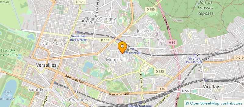 localisation de l'entreprise FEDERATION FRANCAISE DES CHASSEURS A L'ARC (FFCA) à VERSAILLES