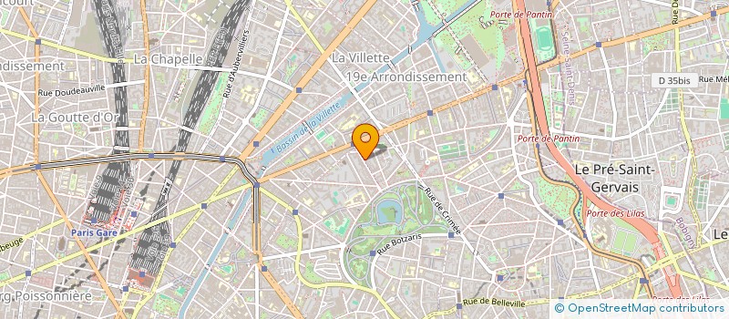 localisation de l'entreprise FEDERATION FRANCAISE DES CLUBS ALPINS ET DE MONTAGNE  PARIS