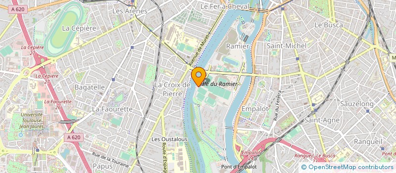 localisation de l'entreprise FEDERATION FRANCAISE DES CLUBS OMNISPORTS OCCITANIE à TOULOUSE